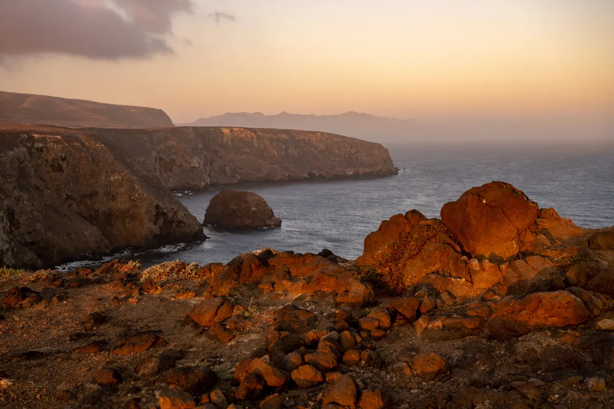 A view in Channel Islands National Park